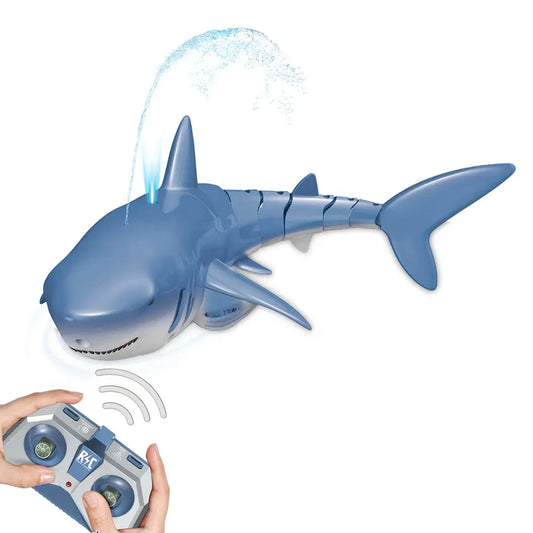 Tiburón control remoto 2.4G, para bañera, piscina, tanque de agua!!